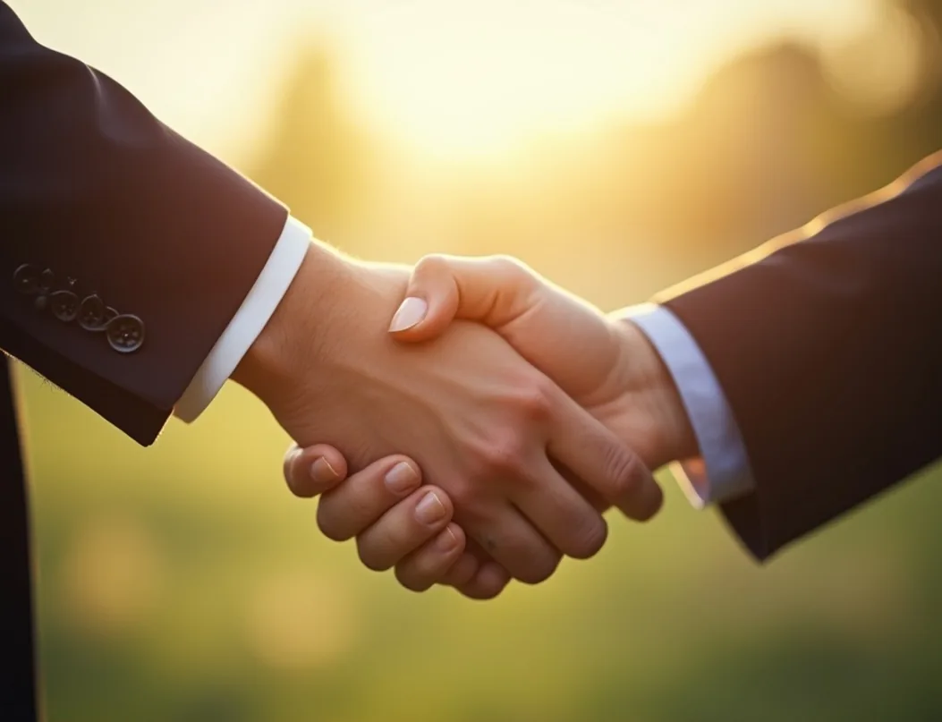 Erfolgreiche Verhandlung